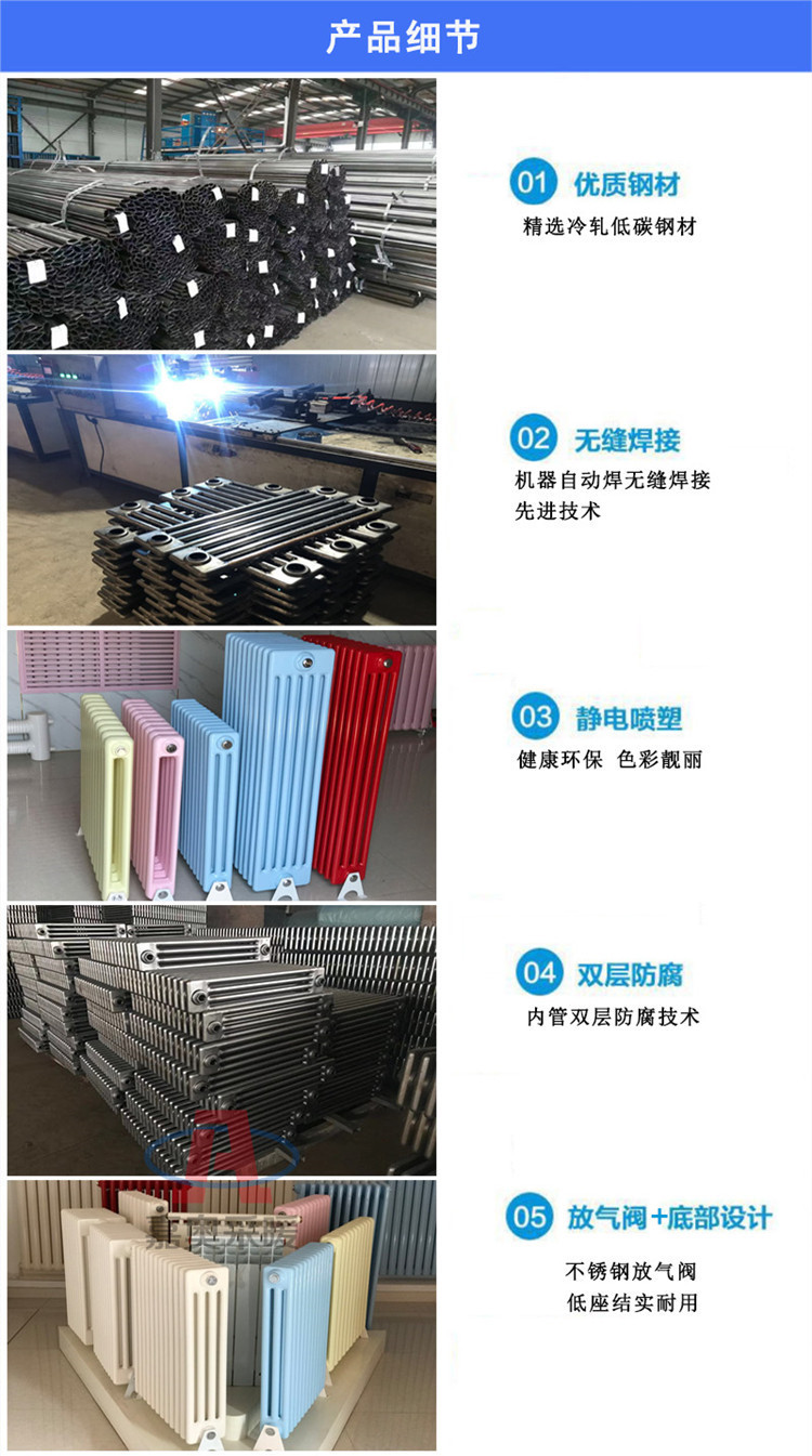 钢制四柱暖气片